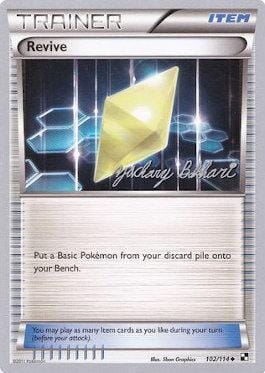 Revive (102/114) (CMT - Zachary Bokhari) [World Championships 2012] Pokemon Single Pokémon  | Multizone: Comics And Games