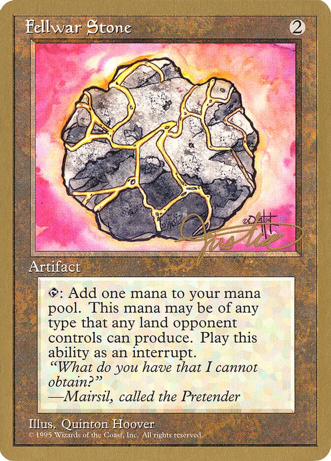 Fellwar Stone (Mark Justice) [Pro Tour Collector Set] MTG Single Magic: The Gathering  | Multizone: Comics And Games