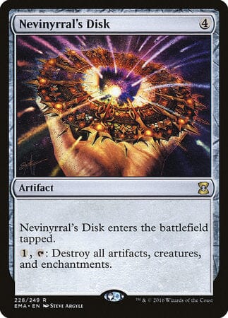 Nevinyrral's Disk [Eternal Masters] MTG Single Magic: The Gathering  | Multizone: Comics And Games