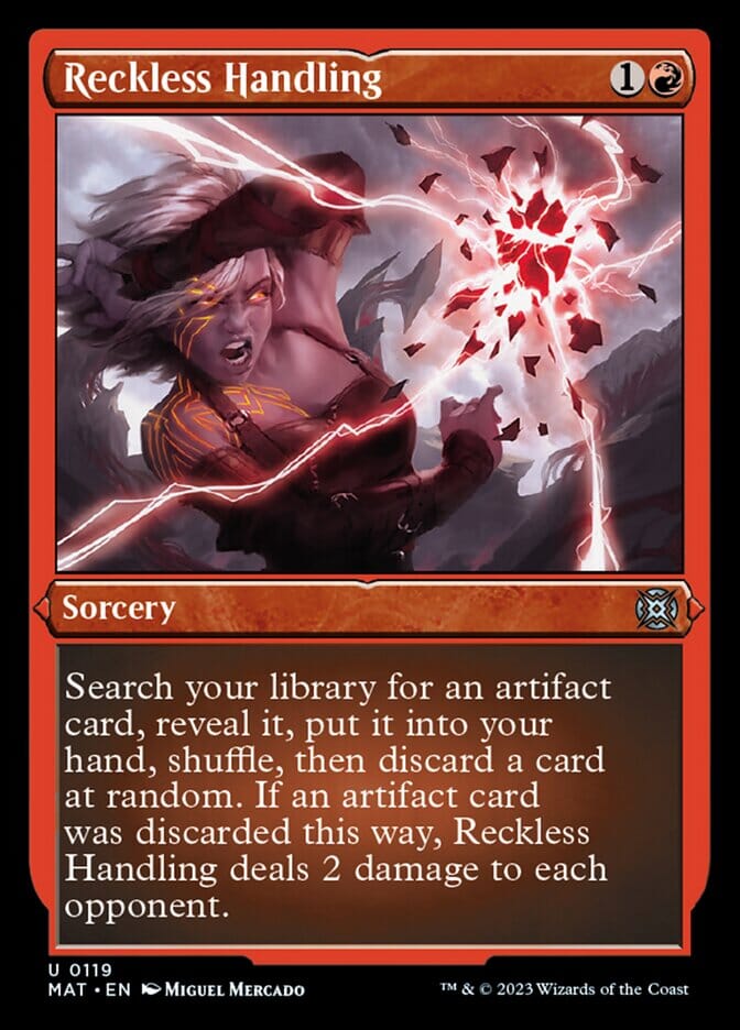 Reckless Handling (Foil Etched) [March of the Machine: The Aftermath] MTG Single Magic: The Gathering  | Multizone: Comics And Games