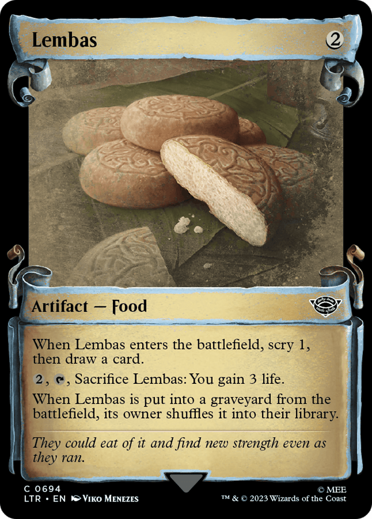 Lembas [The Lord of the Rings: Tales of Middle-Earth Showcase Scrolls] MTG Single Magic: The Gathering  | Multizone: Comics And Games
