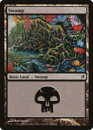 Swamp (291) [Lorwyn] MTG Single Magic: The Gathering  | Multizone: Comics And Games