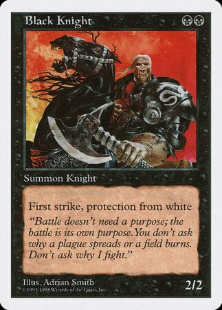 Black Knight [Anthologies] MTG Single Magic: The Gathering  | Multizone: Comics And Games