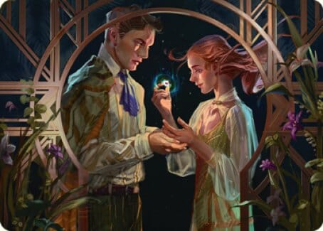 Prosperous Partnership Art Card [Streets of New Capenna Art Series] MTG Single Magic: The Gathering  | Multizone: Comics And Games