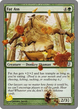 Fat Ass [Unhinged] MTG Single Magic: The Gathering  | Multizone: Comics And Games