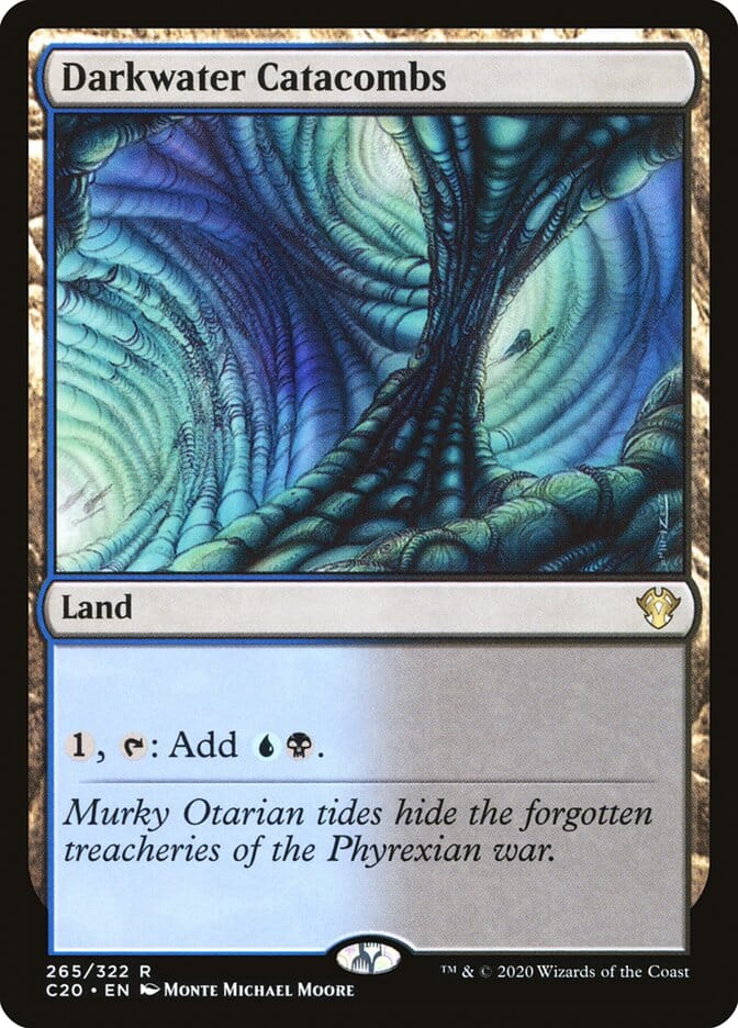 Darkwater Catacombs [Commander 2020] MTG Single Magic: The Gathering  | Multizone: Comics And Games