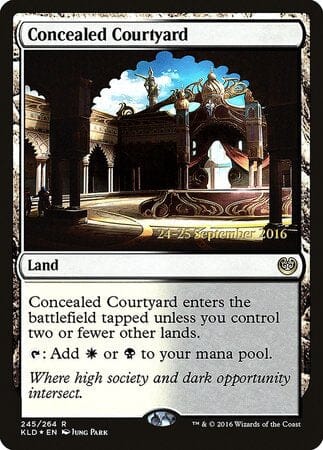 Concealed Courtyard [Kaladesh Promos] MTG Single Magic: The Gathering  | Multizone: Comics And Games
