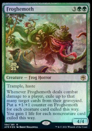 Froghemoth [Dungeons & Dragons: Adventures in the Forgotten Realms Prerelease Promos] MTG Single Magic: The Gathering  | Multizone: Comics And Games