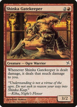 Shinka Gatekeeper [Betrayers of Kamigawa] MTG Single Magic: The Gathering  | Multizone: Comics And Games