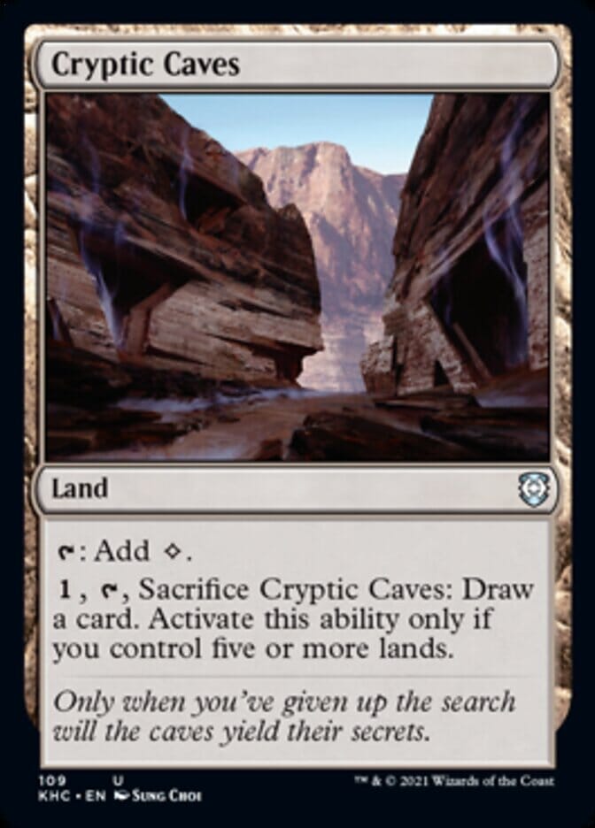 Cryptic Caves [Kaldheim Commander] | Multizone: Comics And Games