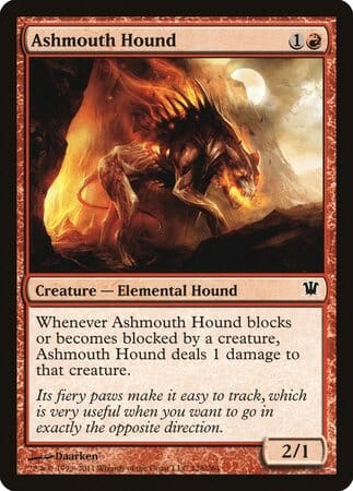 Ashmouth Hound [Innistrad] MTG Single Magic: The Gathering  | Multizone: Comics And Games