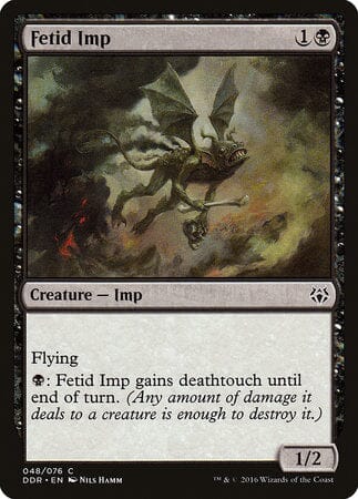 Fetid Imp [Duel Decks: Nissa vs. Ob Nixilis] MTG Single Magic: The Gathering  | Multizone: Comics And Games