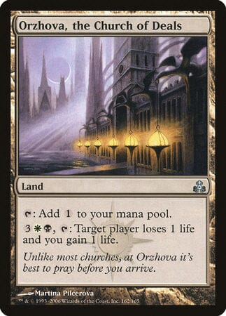 Orzhova, the Church of Deals [Guildpact] MTG Single Magic: The Gathering  | Multizone: Comics And Games