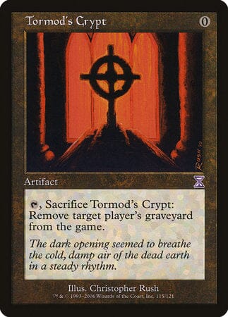 Tormod's Crypt [Time Spiral Timeshifted] MTG Single Magic: The Gathering  | Multizone: Comics And Games