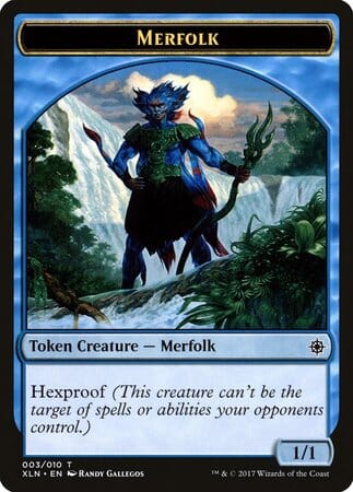 Merfolk (003) Token [Ixalan Tokens] MTG Single Magic: The Gathering  | Multizone: Comics And Games