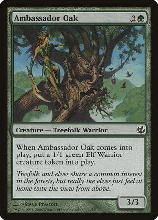 Ambassador Oak [Morningtide] MTG Single Magic: The Gathering  | Multizone: Comics And Games