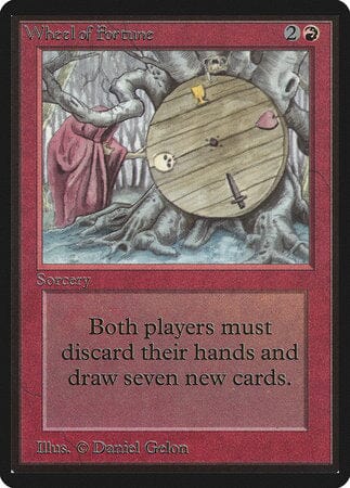 Wheel of Fortune [Limited Edition Beta] MTG Single Magic: The Gathering  | Multizone: Comics And Games