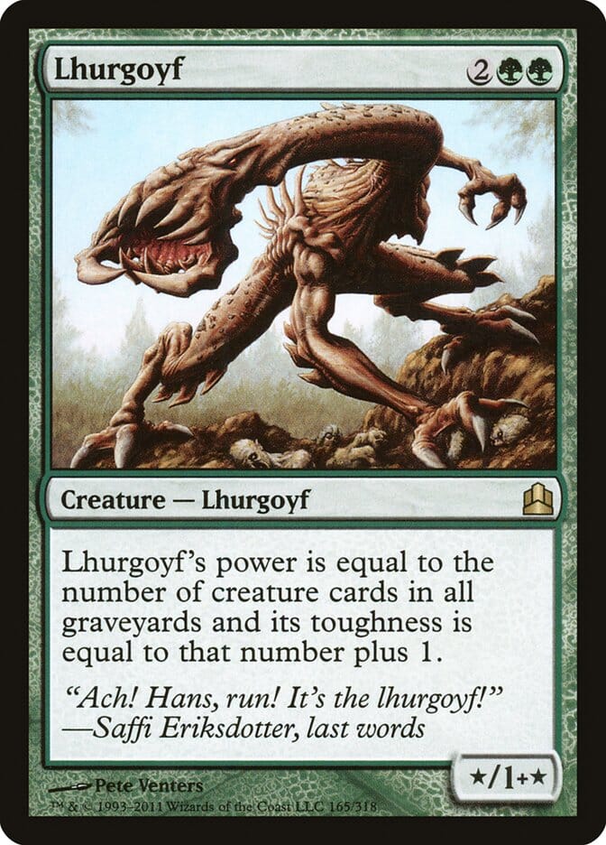 Lhurgoyf [Commander 2011] MTG Single Magic: The Gathering  | Multizone: Comics And Games