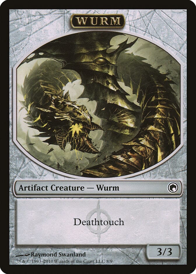 Wurm (Deathtouch) [Scars of Mirrodin Tokens] MTG Single Magic: The Gathering  | Multizone: Comics And Games
