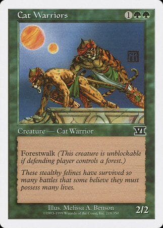 Cat Warriors [Classic Sixth Edition] MTG Single Magic: The Gathering  | Multizone: Comics And Games