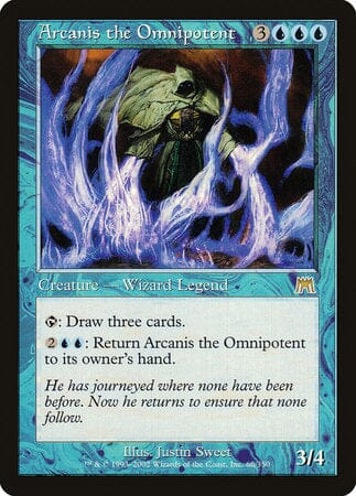 Arcanis the Omnipotent [Onslaught] MTG Single Magic: The Gathering  | Multizone: Comics And Games