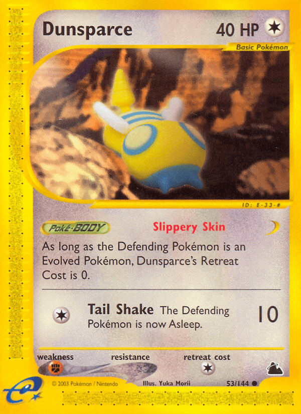 Dunsparce (53/144) [Skyridge] Pokemon Single Pokémon  | Multizone: Comics And Games