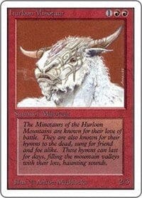 Hurloon Minotaur [Unlimited Edition] MTG Single Magic: The Gathering  | Multizone: Comics And Games