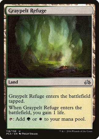 Graypelt Refuge [Planechase Anthology] MTG Single Magic: The Gathering  | Multizone: Comics And Games