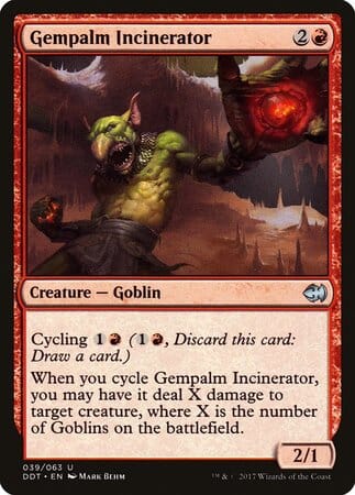 Gempalm Incinerator [Duel Decks: Merfolk vs. Goblins] MTG Single Magic: The Gathering  | Multizone: Comics And Games