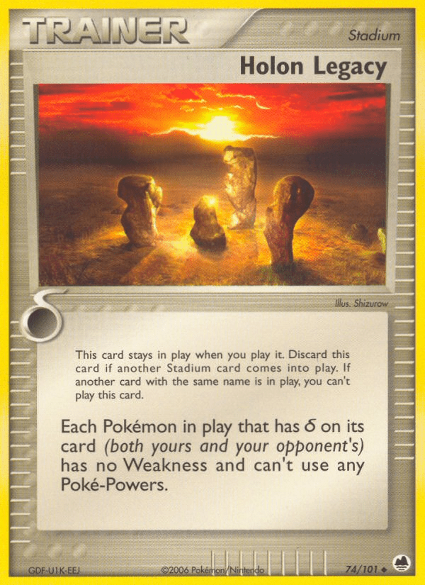 Holon Legacy (74/101) [EX: Dragon Frontiers] Pokemon Single Pokémon  | Multizone: Comics And Games