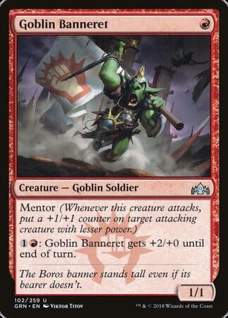 Goblin Banneret [Guilds of Ravnica] MTG Single Magic: The Gathering  | Multizone: Comics And Games