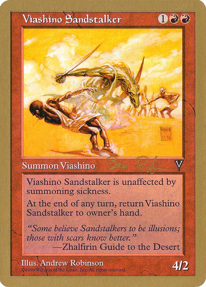 Viashino Sandstalker (Ben Rubin) [World Championship Decks 1998] MTG Single Magic: The Gathering  | Multizone: Comics And Games