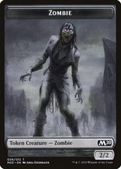 Dragon (002) // Zombie Double-Sided Token [Game Night 2019 Tokens] MTG Single Magic: The Gathering  | Multizone: Comics And Games