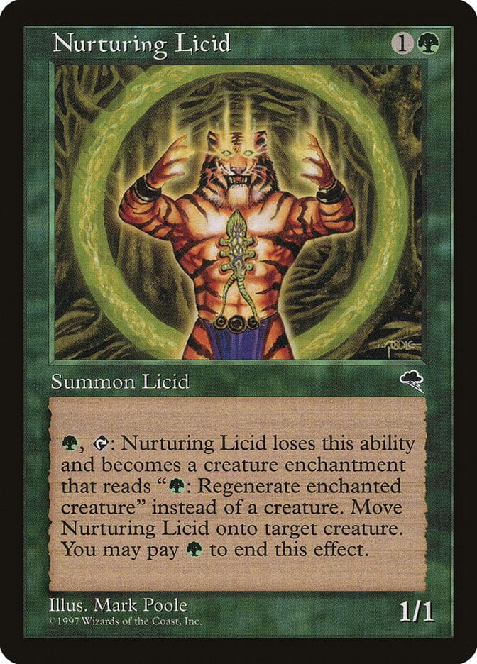 Nurturing Licid [Tempest] MTG Single Magic: The Gathering  | Multizone: Comics And Games