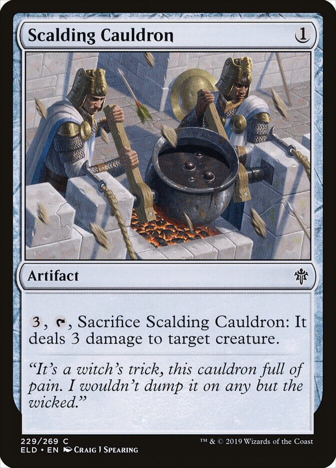 Scalding Cauldron [Throne of Eldraine] MTG Single Magic: The Gathering  | Multizone: Comics And Games