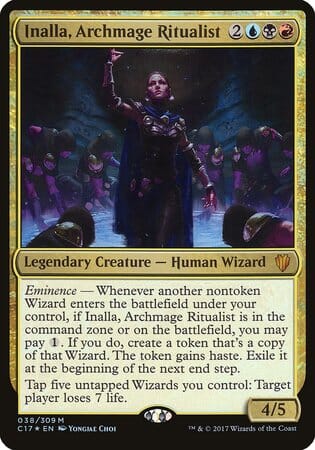 Inalla, Archmage Ritualist (Commander 2017) [Commander 2017 Oversized] MTG Single Magic: The Gathering  | Multizone: Comics And Games