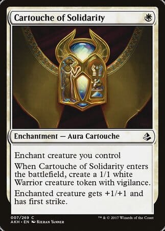 Cartouche of Solidarity [Amonkhet] MTG Single Magic: The Gathering  | Multizone: Comics And Games