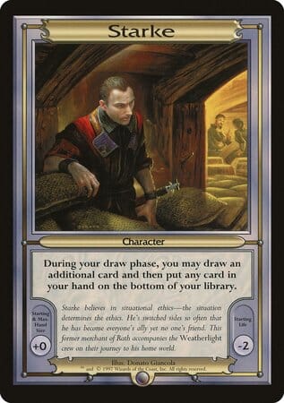 Starke (Oversize) [Vanguard Series] MTG Single Magic: The Gathering  | Multizone: Comics And Games