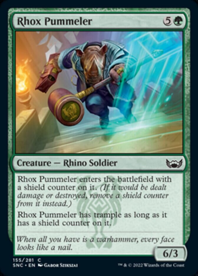 Rhox Pummeler [Streets of New Capenna] MTG Single Magic: The Gathering  | Multizone: Comics And Games