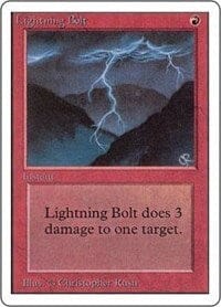 Lightning Bolt [Unlimited Edition] MTG Single Magic: The Gathering  | Multizone: Comics And Games