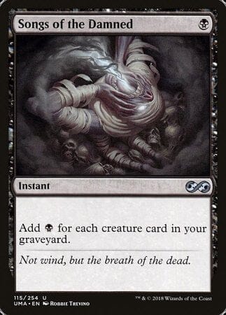 Songs of the Damned [Ultimate Masters] MTG Single Magic: The Gathering  | Multizone: Comics And Games