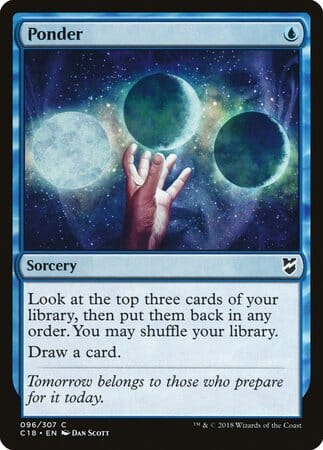 Ponder [Commander 2018] MTG Single Magic: The Gathering  | Multizone: Comics And Games