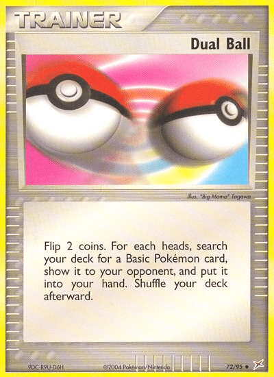 Dual Ball (72/95) [EX: Team Magma vs Team Aqua] Pokemon Single Pokémon  | Multizone: Comics And Games