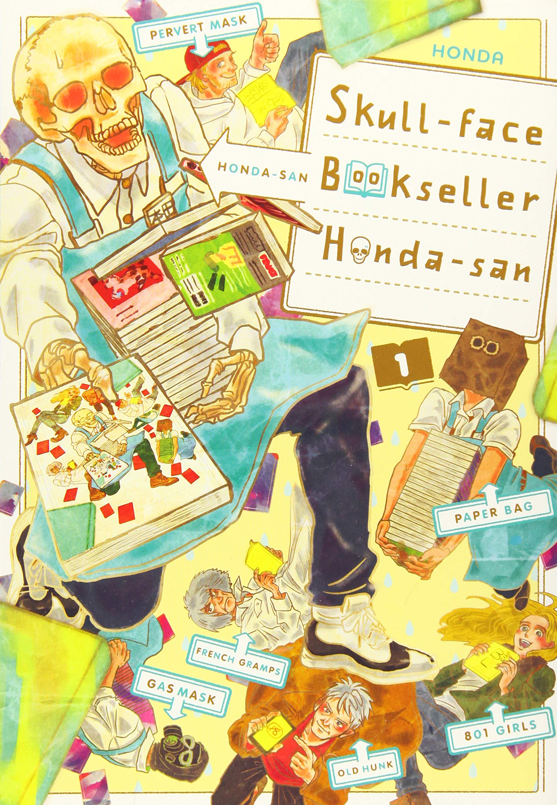 Skull-face bookseller Honda-san vol.1 | Multizone: Comics And Games