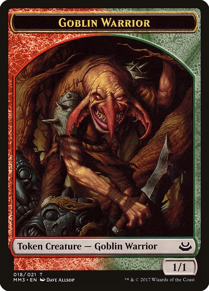 Goblin Warrior [Modern Masters 2017 Tokens] MTG Single Magic: The Gathering  | Multizone: Comics And Games