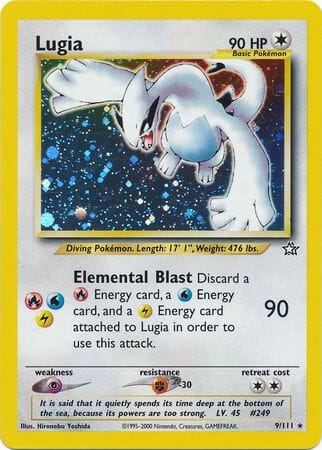 Lugia (9/111) [Neo Genesis Unlimited] Pokemon Single Pokémon  | Multizone: Comics And Games