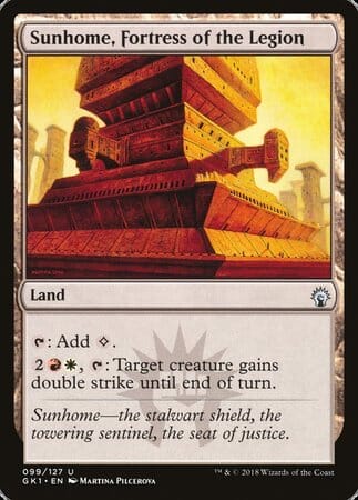 Sunhome, Fortress of the Legion [GRN Guild Kit] MTG Single Magic: The Gathering  | Multizone: Comics And Games