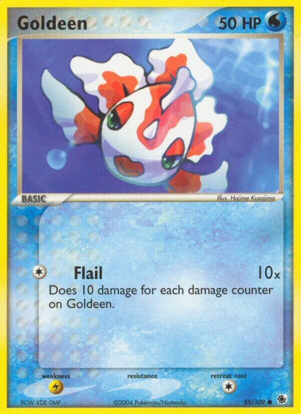 Goldeen (55/109) [EX: Battle Stadium] Pokemon Single Pokémon  | Multizone: Comics And Games
