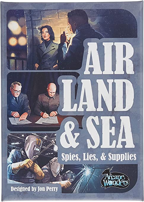 Air, land and sea: Spies lies & supplies | Multizone: Comics And Games