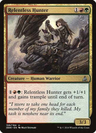 Relentless Hunter [Oath of the Gatewatch] MTG Single Magic: The Gathering  | Multizone: Comics And Games